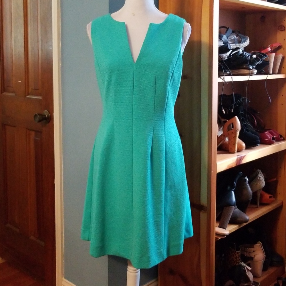 Lilly Pulitzer Green Fit and Flare Dress